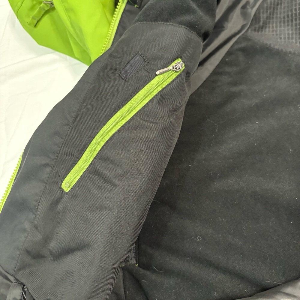 Descente HEAT NAVI® Men’s Medium Insulated Ski Snowboard Jacket Green Waterproof - Picture 13 of 15